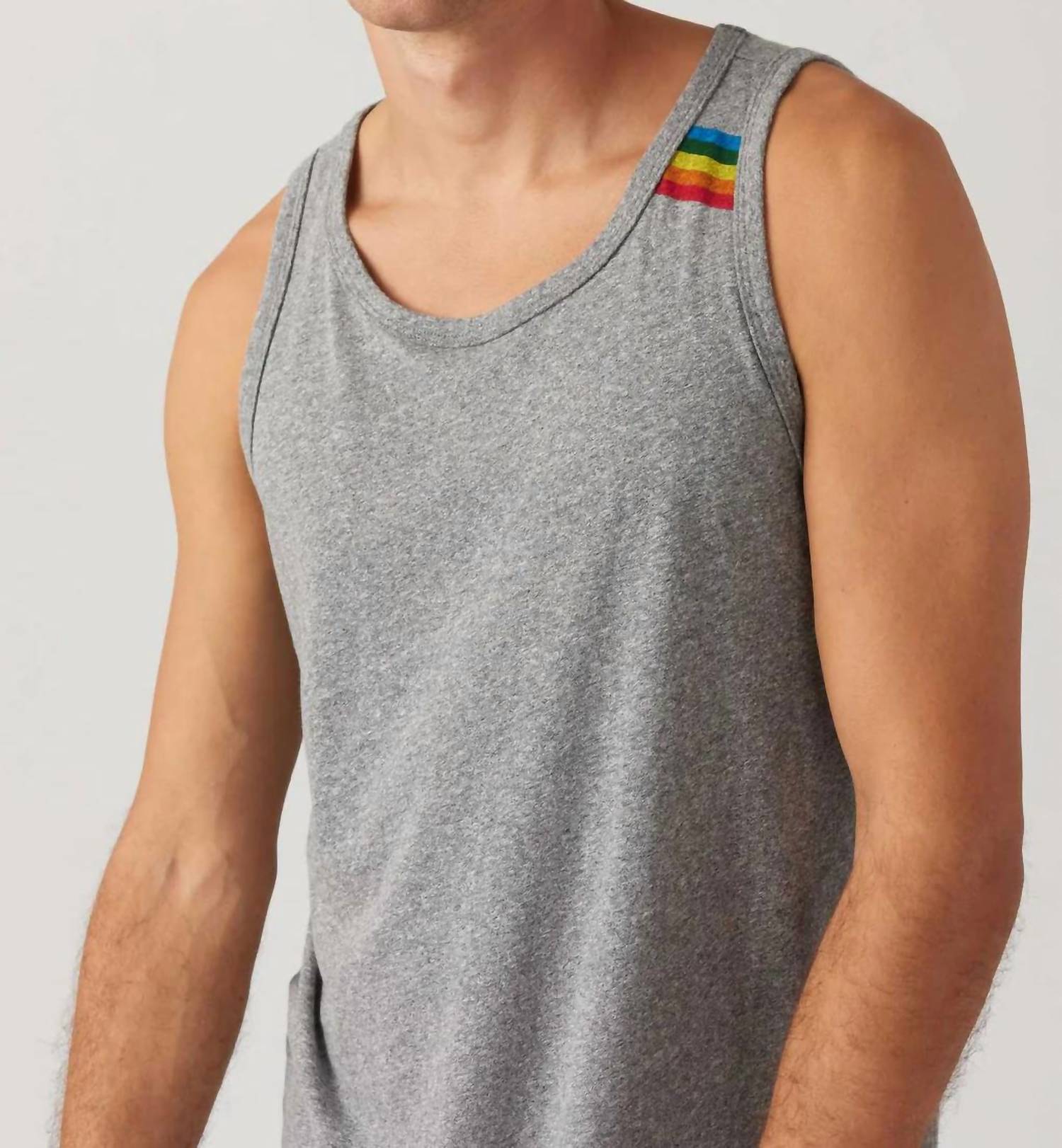 Sol Angeles - Men's Rainbow Stripe Tank Top