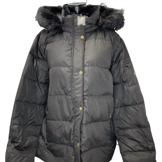 Ralph Lauren - Faux Fur Hooded Puffer Coat