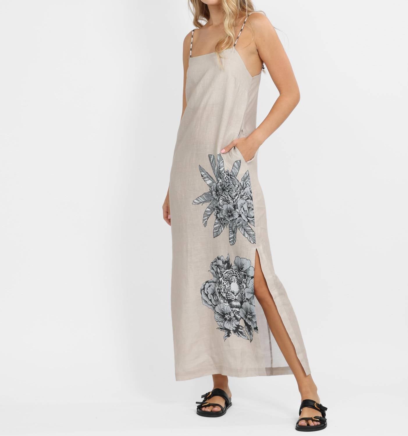 Las Sureñas - Tiger Bloom Dress