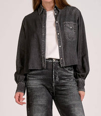 Elan - Long Sleeve Button Down