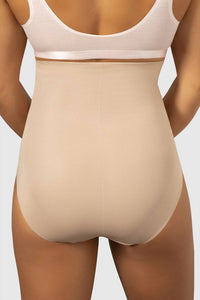 Miraclesuit Wonderful Edge Dynamic High Waist Brief in nude - women's intimate - alternate view