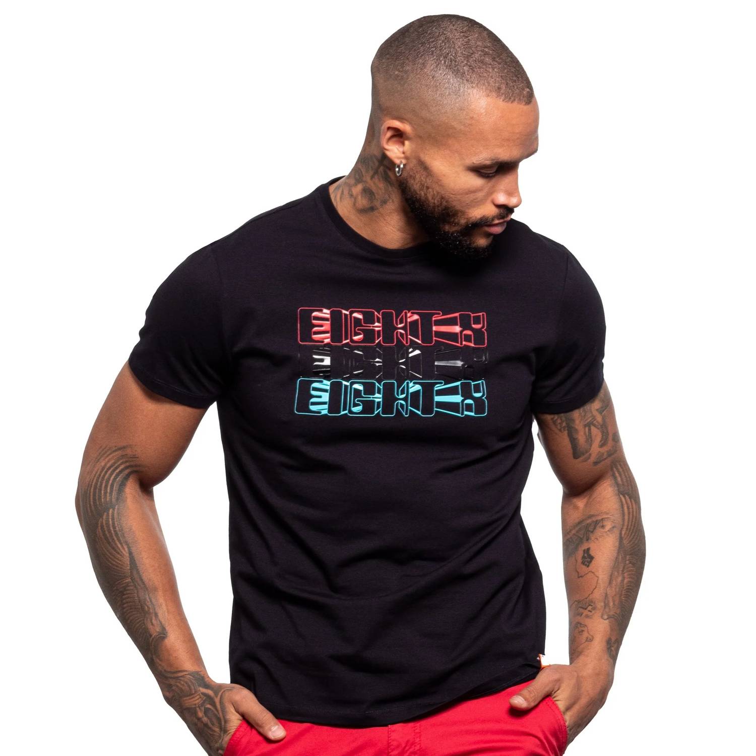 Eight X - Rocket Pop Logo Graphic T-shirt