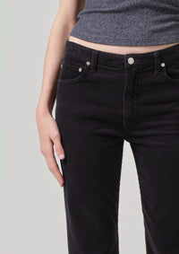 Citizens of Humanity Zurie Ankle Corduroy Jeans in cracked pepper - women's jeans - alternate view