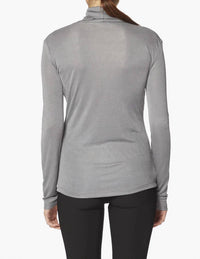 Maxmara - Leisure Fabian Shiny Jersey Turtleneck Top