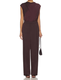 Vince - Satin Pleated Wide-Leg Trouser