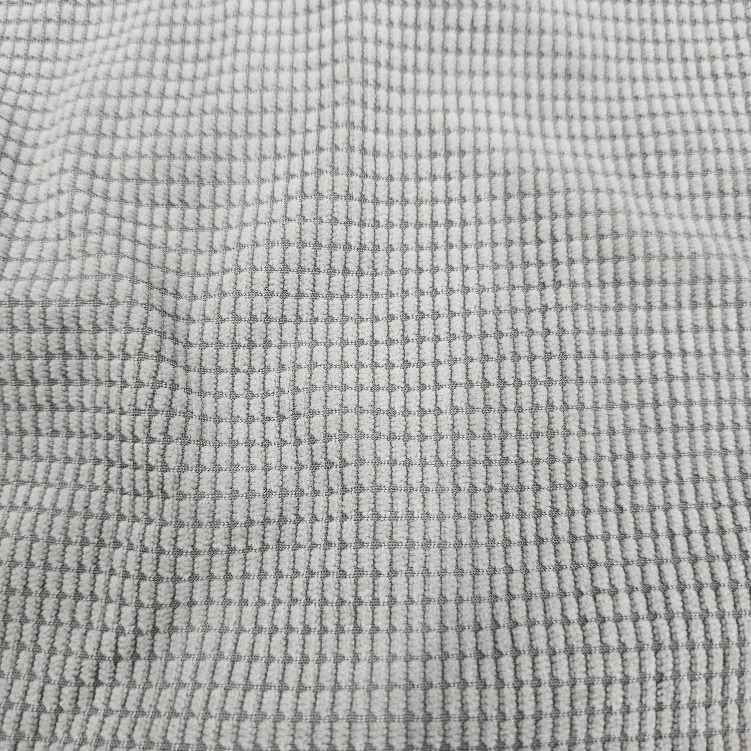 F/X Fusion Men's Long Sleeve Waffle Shirt in gray - men's shirt - alternate view