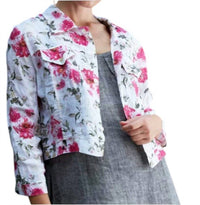 Inizio - Floral Linen Jacket