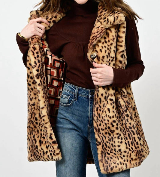 Ivy Jane - Cat'n Around Fur Vest