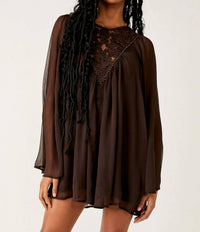 Free People - Sunshine Of Love Mini Dress
