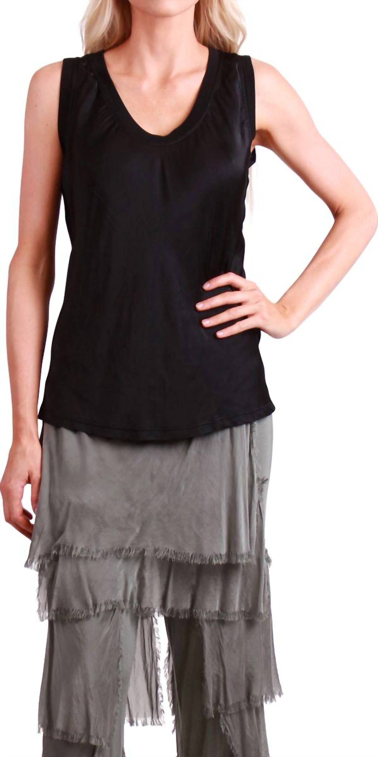 Gigi Moda - Nola Scoop Neck Tank Top