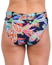 La Blanca - Women's Tropidelic Shirred Band Bikini Bottom