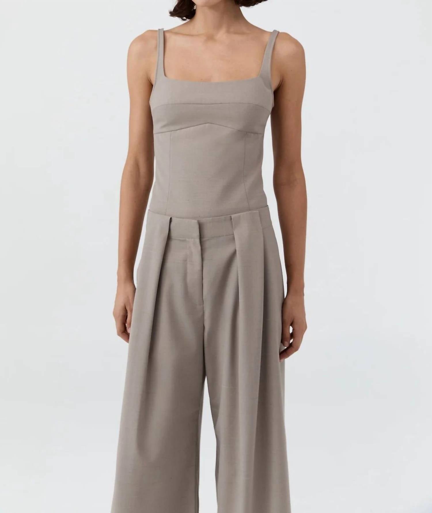 St. Agni - Tailored Bustier Top