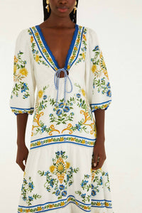Farm Rio - EMILY FLORAL TAPESTRY MAXI DRESS