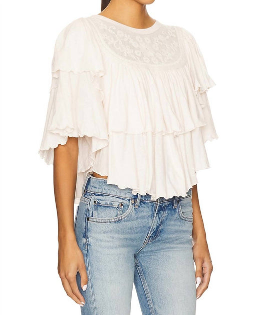 Free People - Rose Party Tee