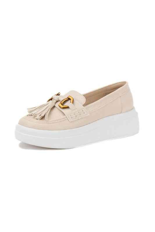 Yellowbox - LSS Slip on Platform Tassel Loafer/Sneaker