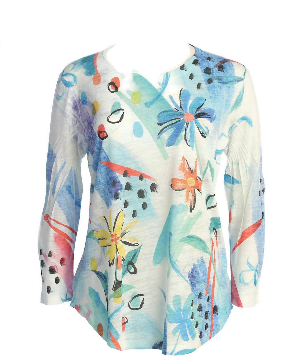 Jess & Jane - Women's Flora Burnout Rounded Hem Top – Snagged & Bagged