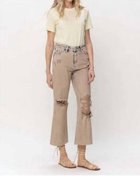 Vervet By Flying Monkey - 90s Vintage Crop Flare Jean