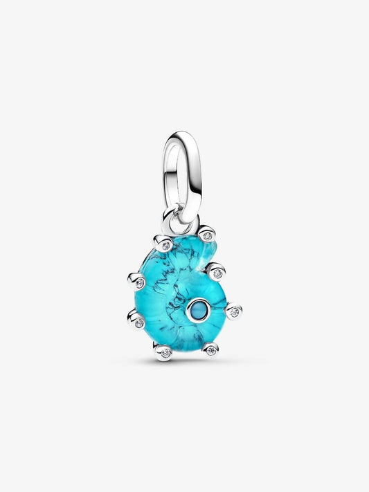 Pandora - Women's Murano Glass Sea Snail Dangle Charm
