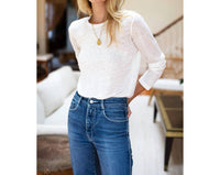 Emerson Fry - Linen Crew Neck Tee