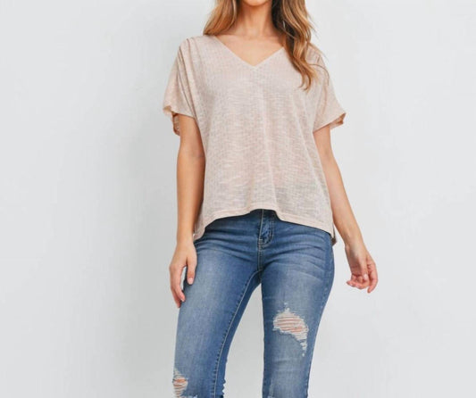Very J - Short Sleeve Top