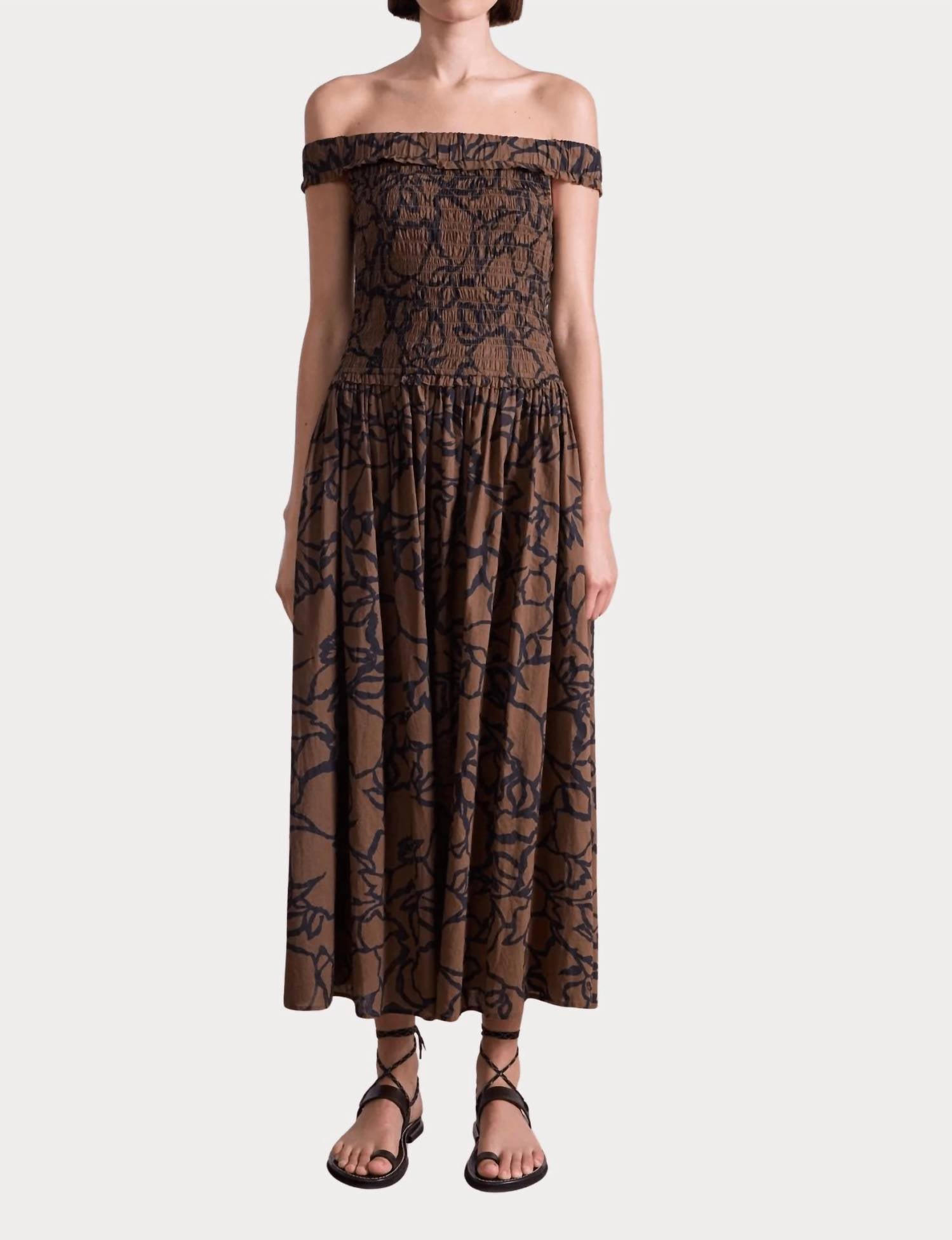 Apiece Apart - Britt Off-shoulder Maxi Dress