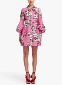 Leo Lin - Luminous Linen Mini Dress
