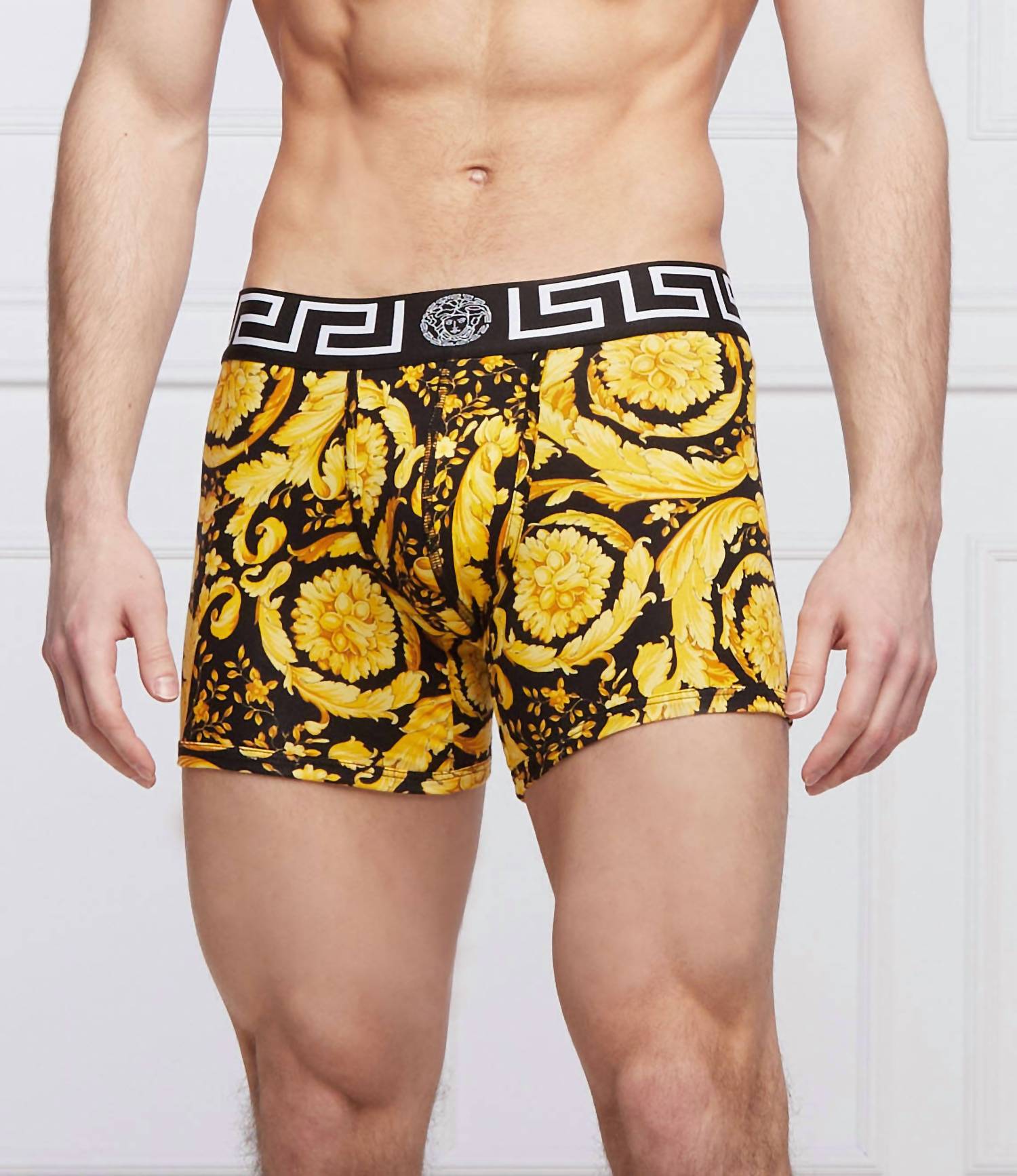 Versace - Jersey Stretch Barocco Trunks
