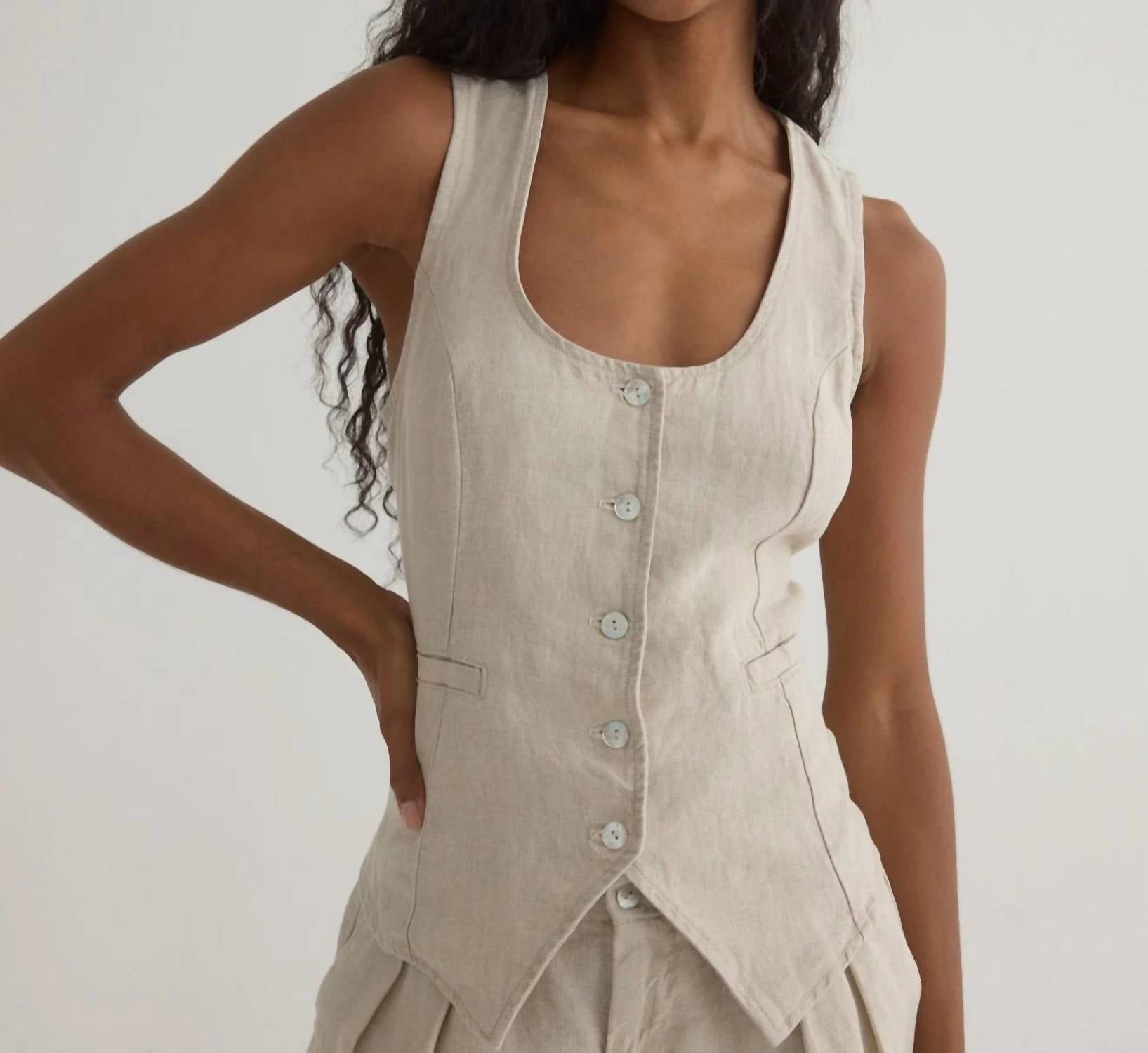 Bella Dahl - Scoop Neck Vest