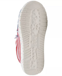 Hey Dude - Kid's Wally Patriotic Casual Moccasin Sneakers