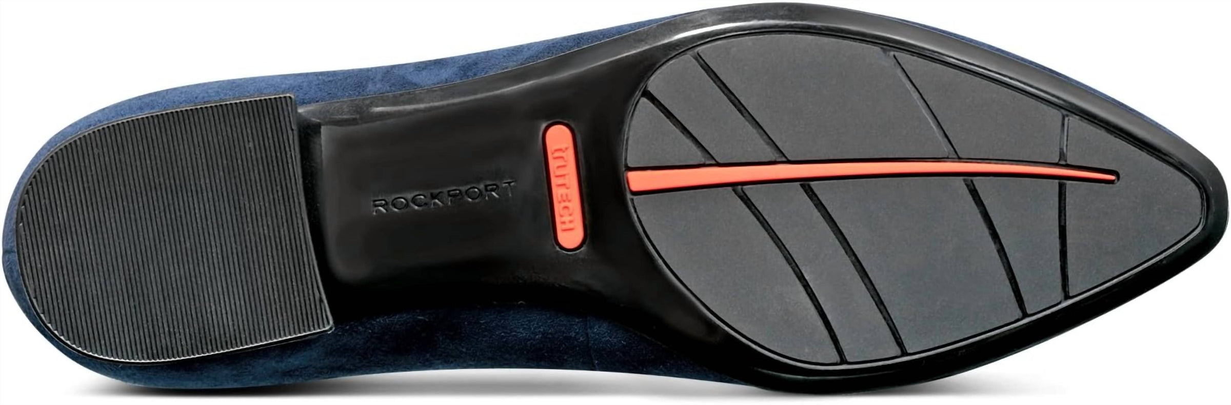 ROCKPORT Women's Tessa Pointy Toe Dress Shoes in navy suede - women's flats - view 6
