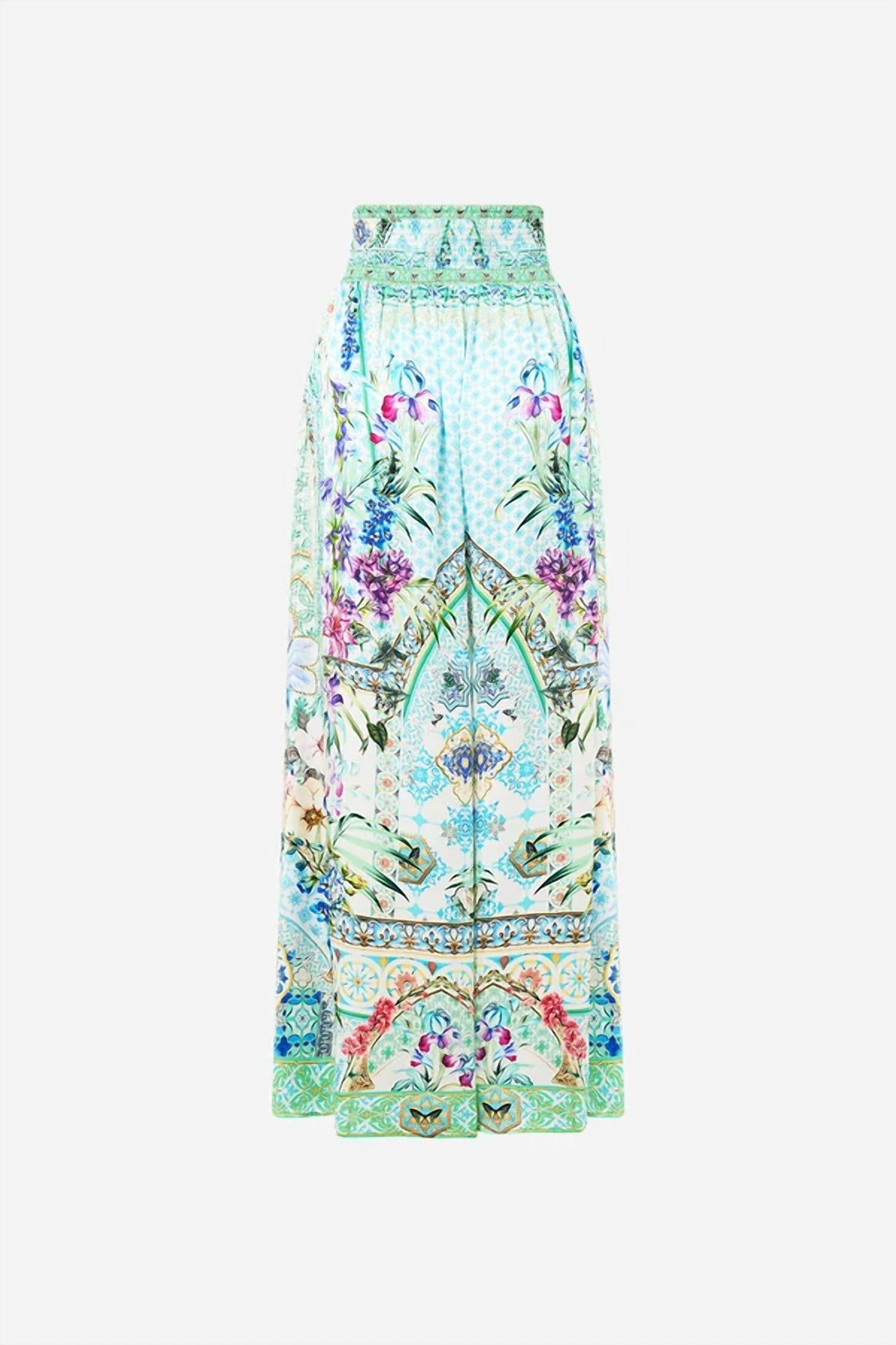 Camilla - Shirred Waist Pants