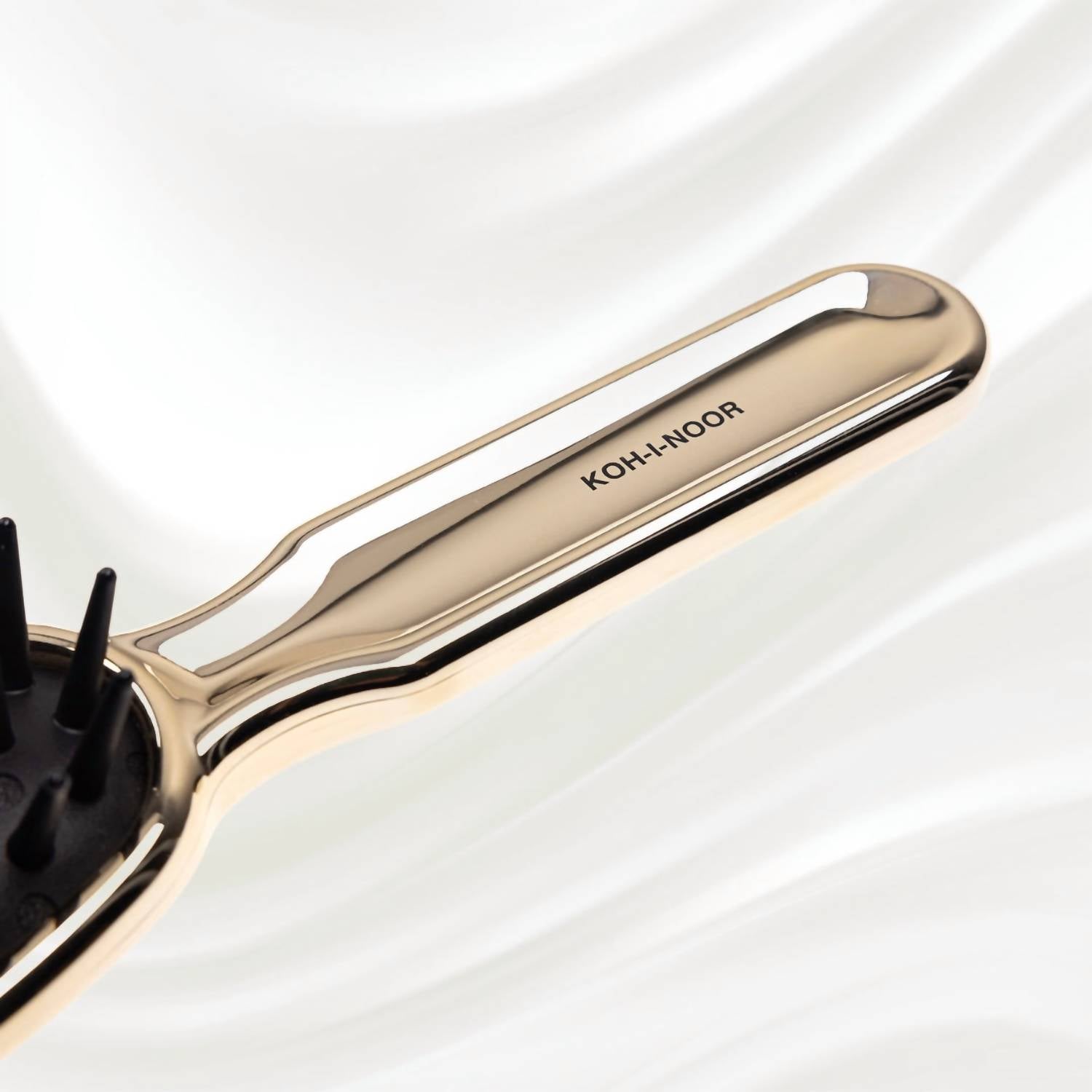 Koh-I-Noor Beauty Usa - Women's Metallic Pneumatic Detangling Hairbrush