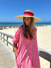 Vilagallo - Striped Shirt Dress