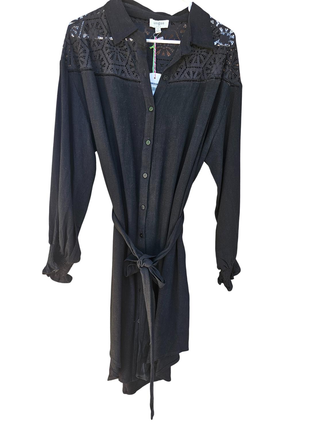 Umgee - Women's Button Down Linen Dress