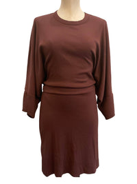 Michael Stars Women's Nora Shirt Dress in brown - women's dress