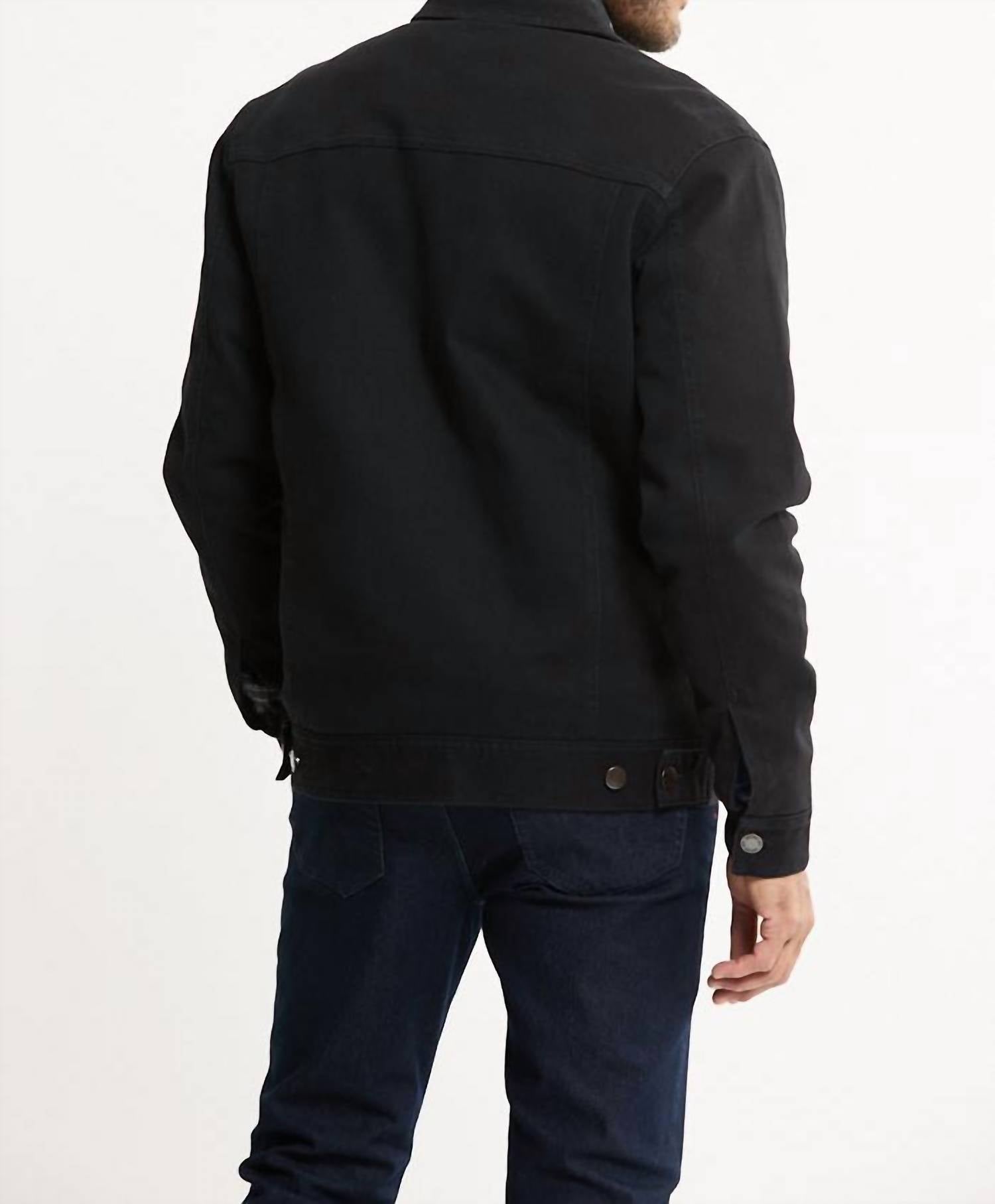 Jachs New York - Lined Bull Denim Trucker Jacket