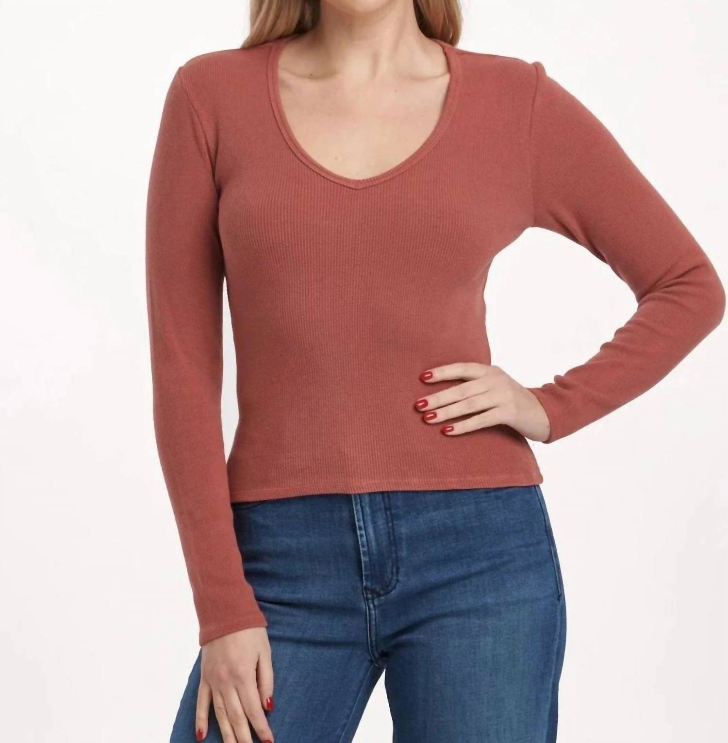 Dear John Denim - Marlowe V-neck Basic Tee