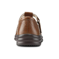 Dr. Comfort Shoes Women's Lulu Diabetic Casual Shoe in chestnut - women's flats - alternate view