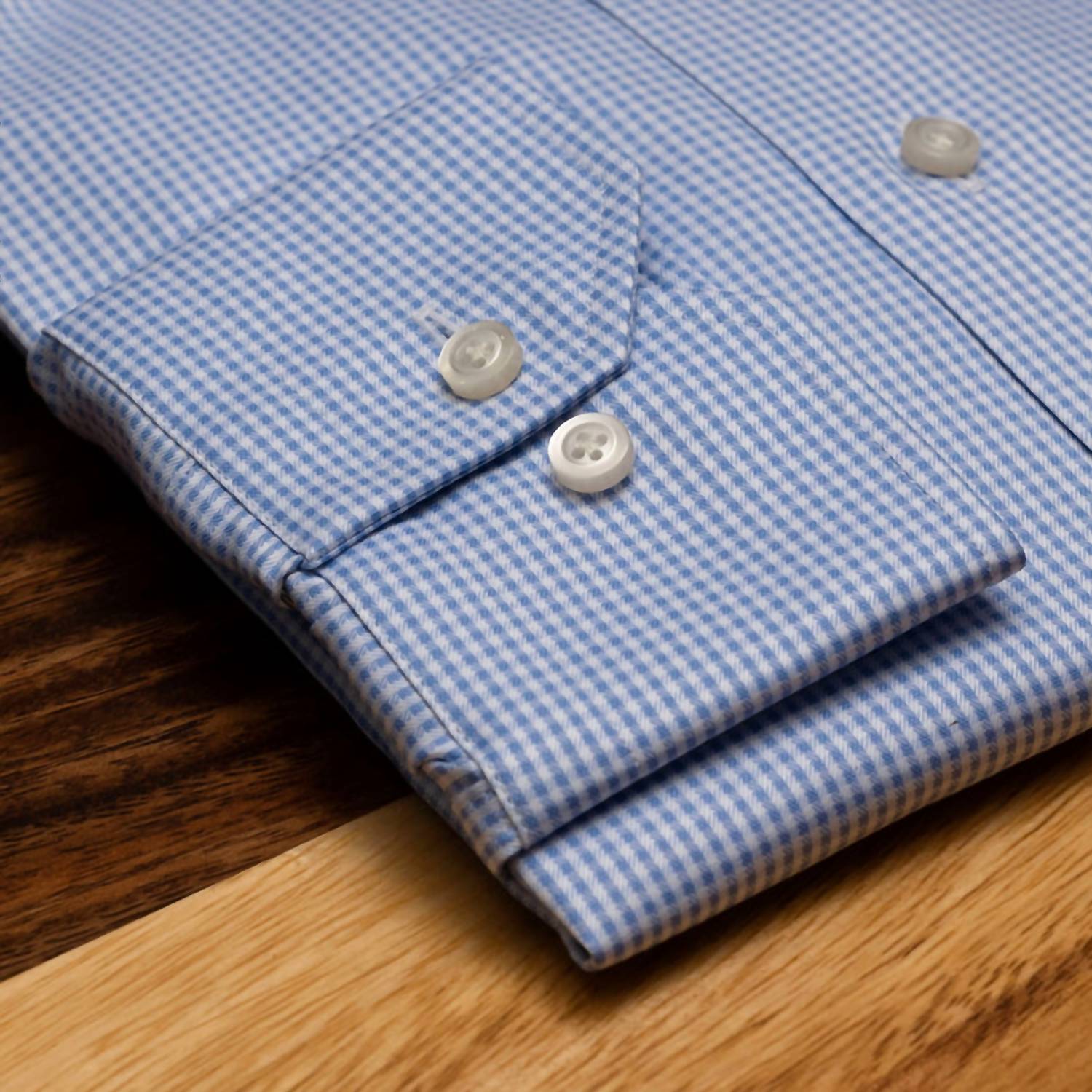 Hagen - Men's Small Check Dress Shirt