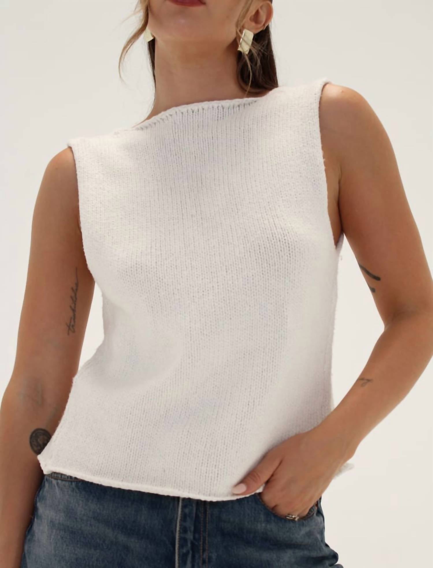 Rumored - Prince Street Sleeveless Top