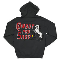 Sendero Provisions Co. Men's Cowboy Pro Shop Hoodie in vintage black - men's shirt - view 4