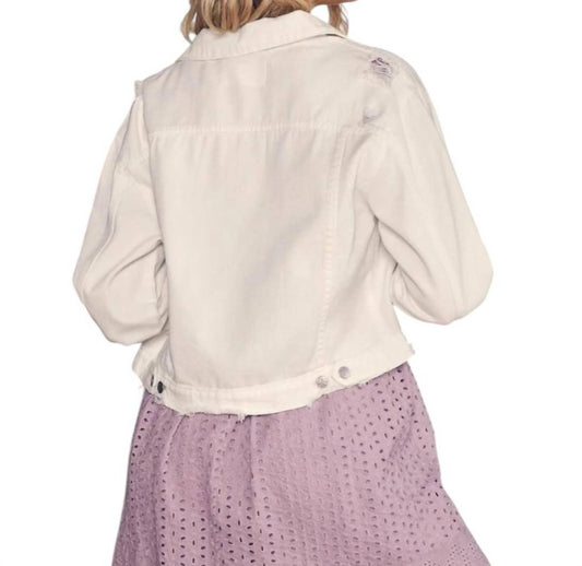 Mustard Seed - Paula Distressed Denim Jacket