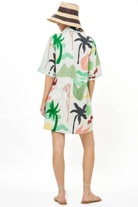 Oliphant - Collard Shirt Mini Dress