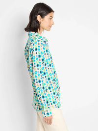 Nic + Zoe - Bright Spot Cotton Crinkle Shirt