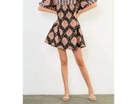 Thml - Puff Sleeve Floral Mini Dress