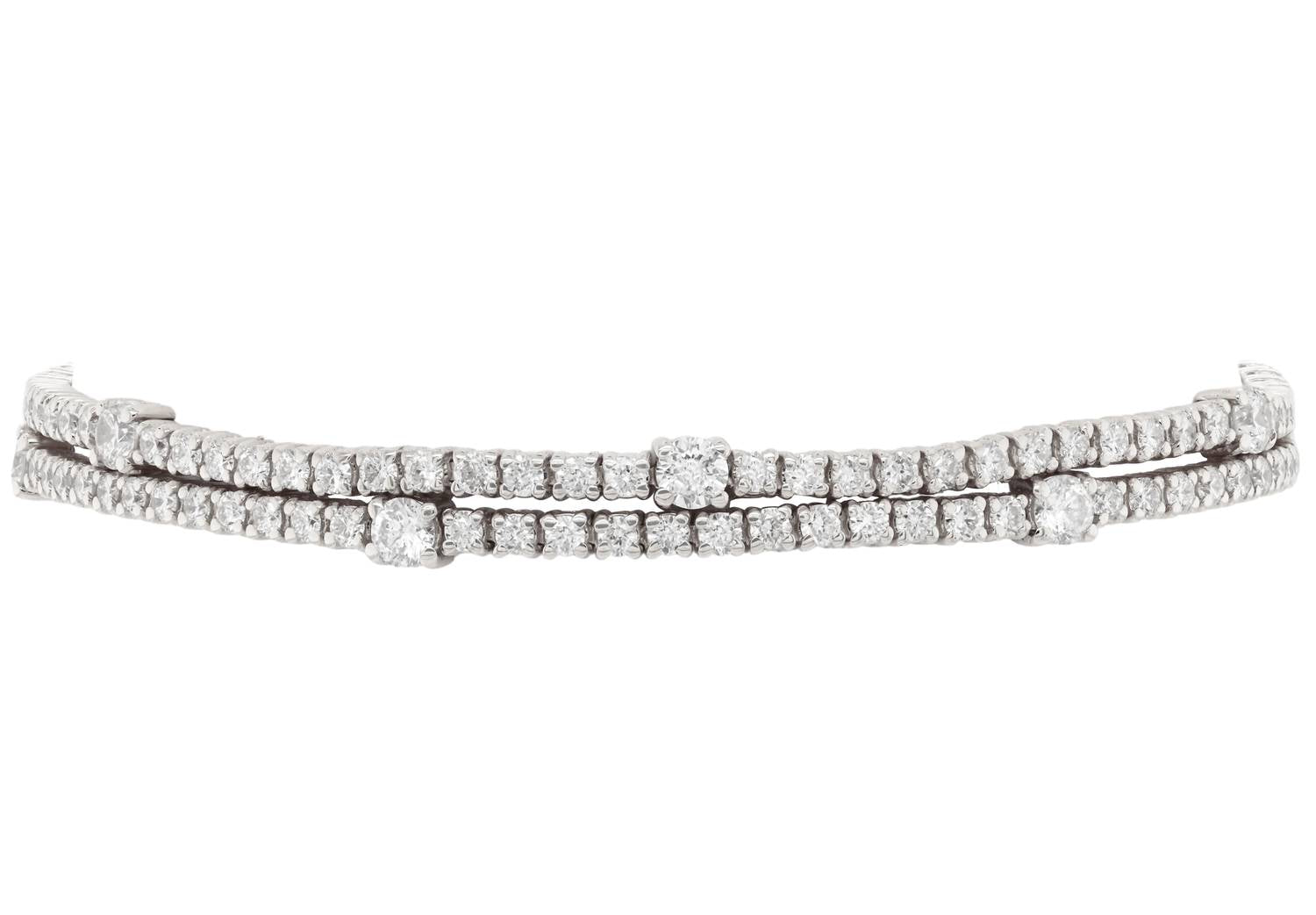 Diana M Jewels - Women's Signature Plus 4 Carat Diamond Tennis Bracelet