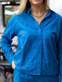 Exvoto - Daphne Eyelet Blouse