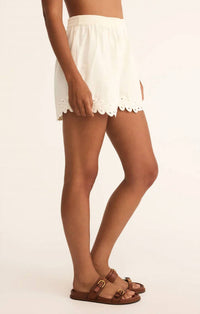 Z Supply - Women's Pesaro Embroidered Linen Short