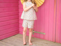 Rachel Riley - Floral Scalloped Set