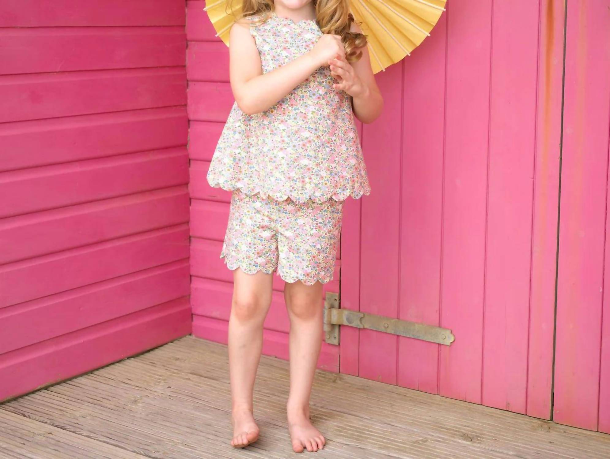 Rachel Riley - Floral Scalloped Set